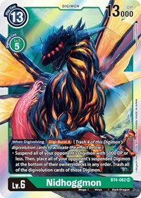 Nidhoggmon #BT4-062 SR