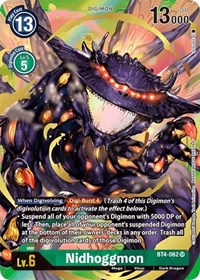 Nidhoggmon (Alternate Art) #BT4-062 SR