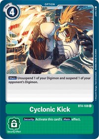 Cyclonic Kick #BT4-108 C