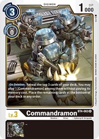 Commandramon #BT4-063 R