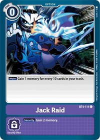 Jack Raid #BT4-111 C