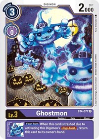 Ghostmon #BT4-077 R