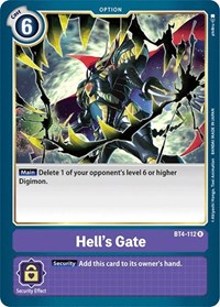 Hell's Gate #BT4-112 R