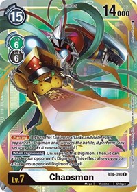 Chaosmon (Alternate Art) #BT4-090 R