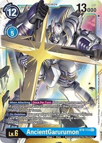 AncientGarurumon #BT4-114 SEC