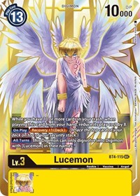 Lucemon #BT4-115 SEC