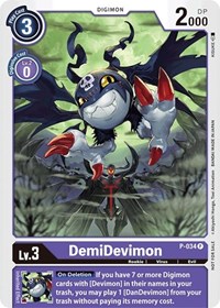 DemiDevimon - P-034 #P-034 P