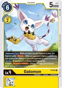 Gatomon - P-031 #P-031 P