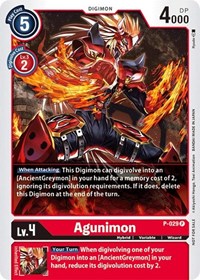 Agunimon - P-029 #P-029 P