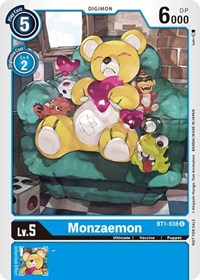 Monzaemon - BT1-038 (Official Tournament Pack Vol.2) #BT1-038 C