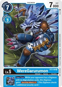 WereGarurumon - ST2-08 (Tamer Party Vol. 2 Promo) #ST2-08 R