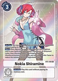 Nokia Shiramine (Box Topper) #BT5-092 R
