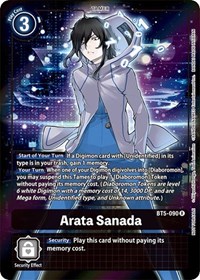 Arata Sanada (Box Topper) #BT5-090 R