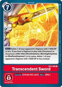 Transcendent Sword #BT5-095 U