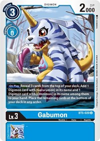 Gabumon #BT5-020 U