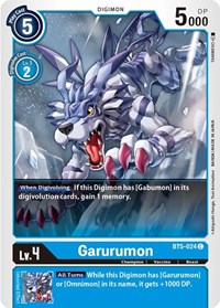 Garurumon #BT5-024 C