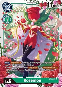Rosemon #BT5-057 U