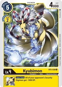 Kyubimon #BT5-038 C