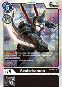 Sealsdramon - BT4-067 (Event Pack 1) #BT4-067 U