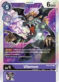 Vilemon - BT2-072 (Event Pack 1) #BT2-072 C