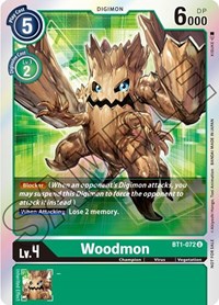 Woodmon - BT1-072 (Event Pack 1) #BT1-072 U