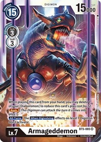 Armageddemon #BT5-085 SR