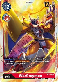WarGreymon - ST1-11 (Event Pack 1) #ST1-11 SR