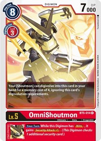 OmniShoutmon #BT5-014 R