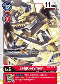 ZeigGreymon #BT5-017 U