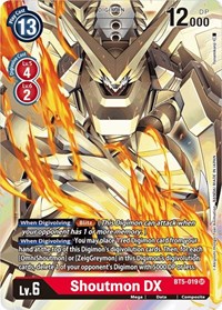 Shoutmon DX #BT5-019 SR