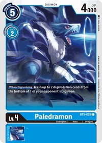 Paledramon #BT5-025 C