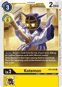 Kotemon #BT5-034 C
