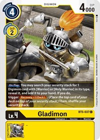 Gladimon #BT5-037 C