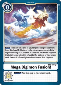 Mega Digimon Fusion! #BT5-109 R