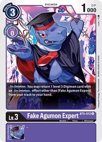 Fake Agumon Expert #BT5-072 U