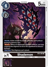 Shademon #BT5-065 U