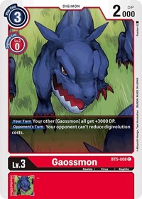 Gaossmon #BT5-008 C