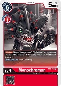 Monochromon #BT5-012 C