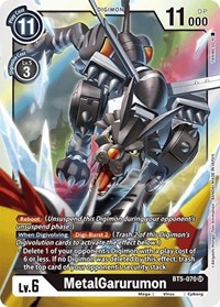 MetalGarurumon - BT5-070 #BT5-070 SR