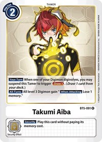 Takumi Aiba #BT5-091 R