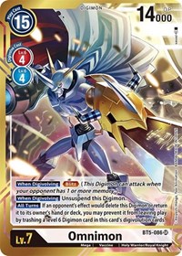 Omnimon (Alternate Art - sasasi) #BT5-086 SR