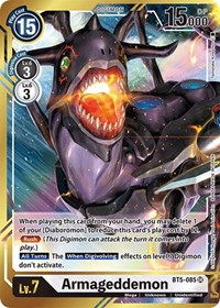Armageddemon (Alternate Art) #BT5-085 SR