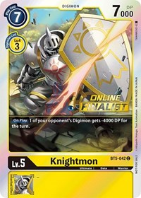 Knightmon - BT5-042 (2021 Championship Online Regional) [Online Finalist] #BT5-042 C