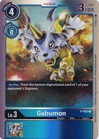 Gabumon - P-003 (Rainbow Foil) #P-003 P