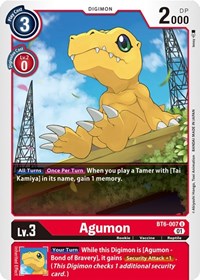 Agumon #BT6-007 U