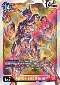 Agumon - Bond of Bravery #BT6-018 SR