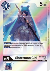 Sistermon Ciel #BT6-084 R