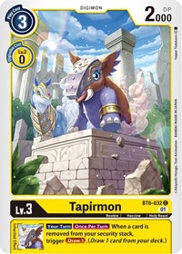 Tapirmon #BT6-032 C