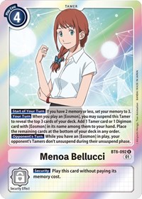 Menoa Bellucci #BT6-092 R