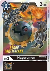 Hagurumon - BT2-052 (Store Participant) #BT2-052 C